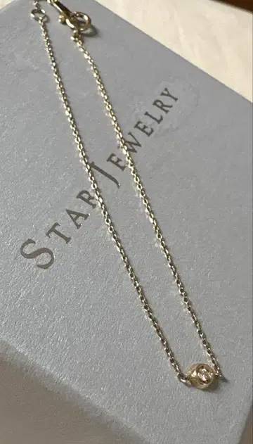 스타 주얼리 걸 브레이슬릿 K10 다이아몬드 0.02캐럿