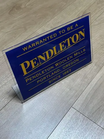Pendleton 네임 플레이트