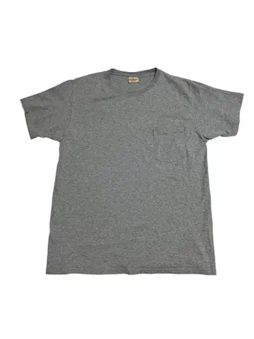 굿웨어 goodwear 포켓 티셔츠 포켓 티 USA 그레이