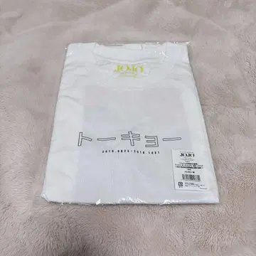 조조 전시회 티셔츠 L 사이즈 쿠로지 조타로 조조의 기묘한 모험