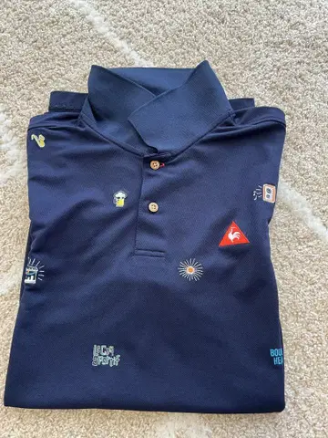 극품! 루코크(Le Coq Sportif) 골프 셔츠 LL 사이즈