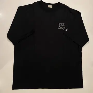 TES 블랙 티셔츠 X-LARGE