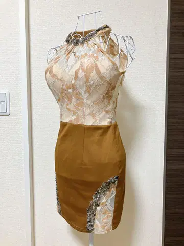 Angel R 엔젤아 드레스 홀터넥 사이즈 S
