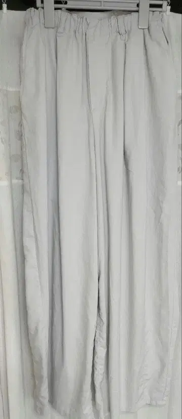 볼륨 개더 이지 팬츠