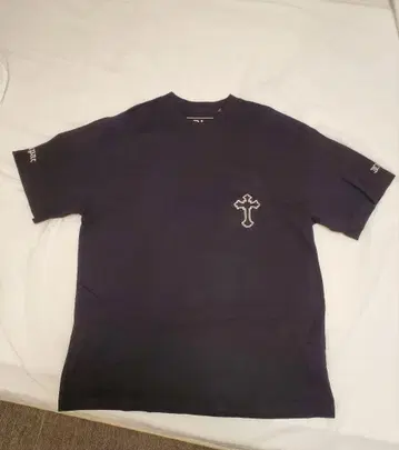 X-LARGE 2PAC 티셔츠 L 사이즈 크로스 자수 블랙
