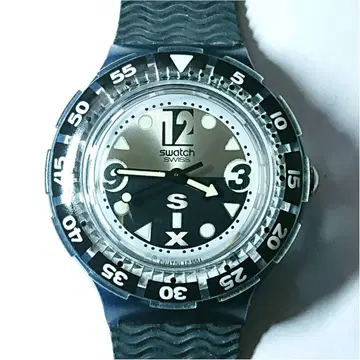 SWATCH AG1994 SCUBA 200M 스워치 다이버 회전 베젤