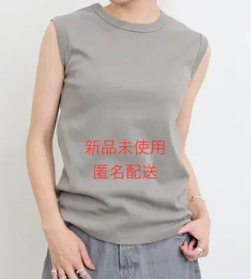 라빠르망 굿 그리프 CREW NECK NO SLEEVE TOP