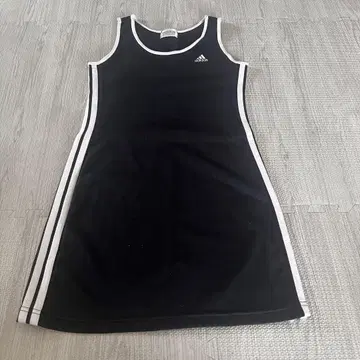 아디다스 노스 반팔 미니 원피스 블랙 여성용