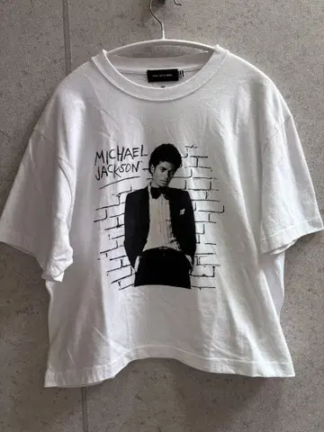 GOOD ROCK SPEED 마이클 잭슨 사진 티셔츠 컴팩트 t