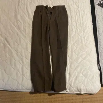 빈티지 슬랙스 모 70 아크릴 15 나일론 15