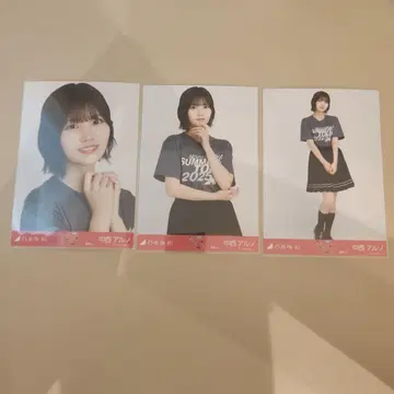 노기자카46 나카니시 아루노 후쿠오카 라이브 전국 투어 T셔츠 컴프