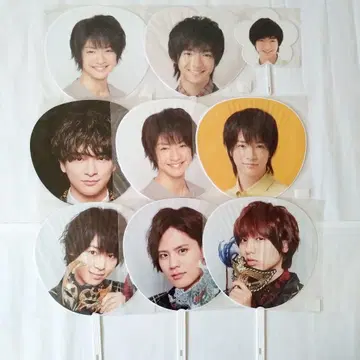 지넨 유리, 유오카 다키, 이노오 히로토, 오카모토 케이토, 부채 세트