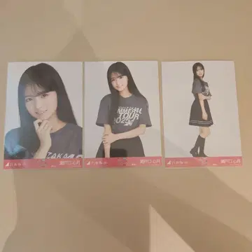 세토구치 신게 생사진 후쿠오카 티셔츠 3종 세트 여름 전국 투어 전 공연