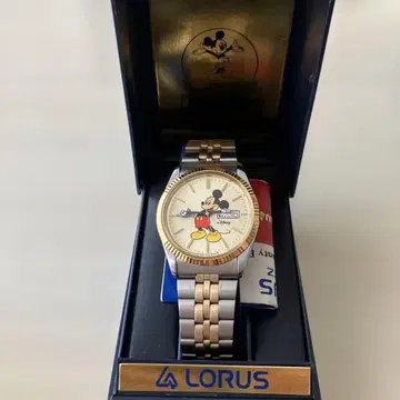 LORUS 미키마우스 쿼츠 손목시계