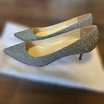 Jimmy Choo 글리터 펌프스 37(약 23.5cm) 힐 5.5cm