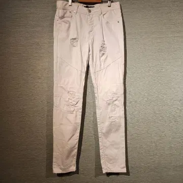 stampd la 화이트 데미지 데님 크러쉬