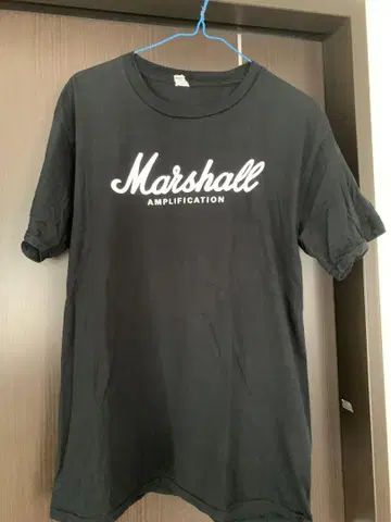 Marshall Amplification 티셔츠 블랙