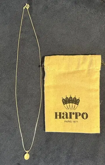HARPO 펜던트 장식 목걸이 약 45cm