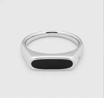 TOMWOOD Mario Ring Onyx 52 오닉스