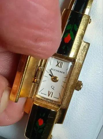 BUCHERER 부페러 뱅글 워치 작동품