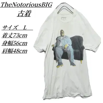 TheNotoriousBIG 노토리어스 BIG 티셔츠 구제 의류