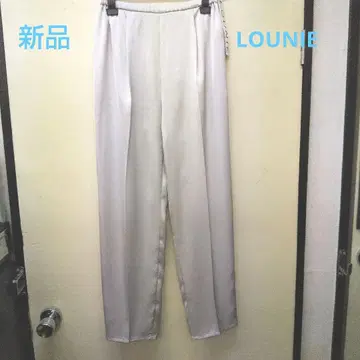 신품 LOUNIE 오프 베이지색 팬츠
