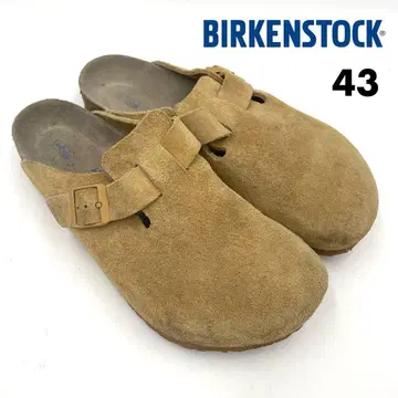 8MS06_빌켄슈토크 보스턴 스웨이드 베이지 28cm