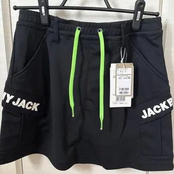 BUNNY JACK 검은색 스커트 포켓 포함
