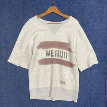 WEIRDO  양쪽 V넥 반팔 스웨터 GLADHAND