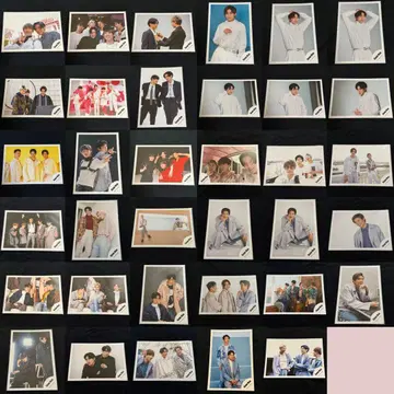 스노우맨 메구로 렌 개인 혼합 공식 사진 35장 세트 묶음 판매