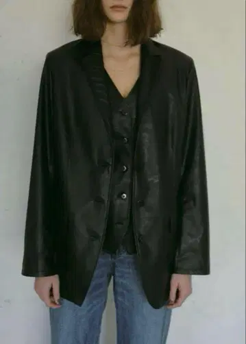 rielle riche Vest combi Jacket (Black)
