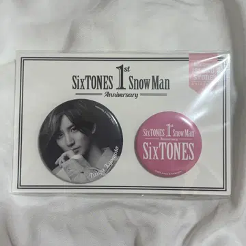 SixTONES 교모토 다이가 캔 배지 세트