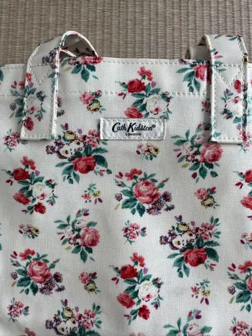 Cath Kidston 플라워 프린트 라지 북백 토트백