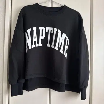 Naptime 풀오버 SWEAT-BLACK
