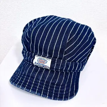 새상품급 조맥코이 워크캡 헌팅 캡 워바시 인디고