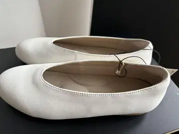 무인양품 피로가 덜 가는 가죽 플랫 슈즈 25cm