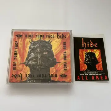 hide/HIDE YOUR FACE 초회 한정판 패스 포함