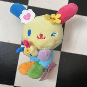 산리오 우사하나 아이 러브 미 캐릭터 대상 봉제 인형