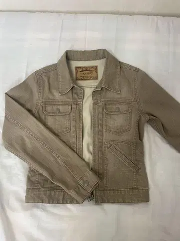 moussy 숏 데님 자켓