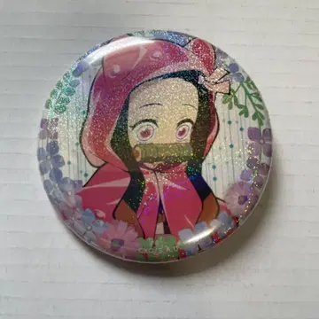 귀멸의 칼날 장마 캔 배지 홀로그램 라메 레어 카마도 네즈코