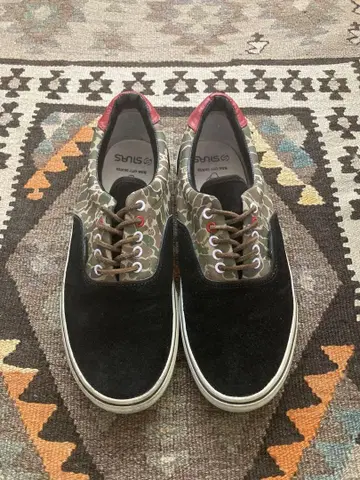 Vans SILAS ERA 스웨이드 카모플라쥬 콜라보 스니커즈