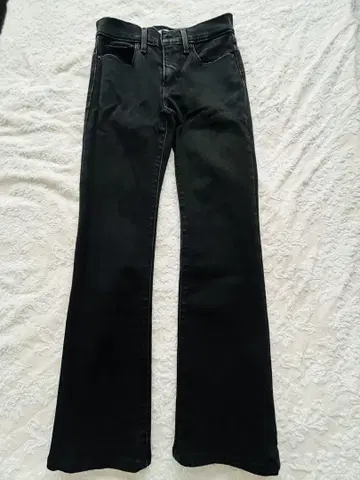 리바이스 블랙 플레어 데님
