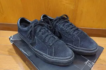 컨버스 SKATEBOARDING 블랙 스웨이드 size 26cm