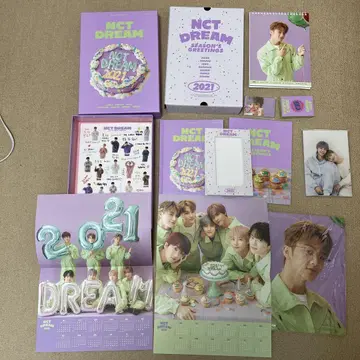 NCT DREAM 2021 시즌 인사 세트