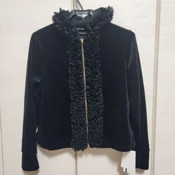 프릴 블랙 자켓