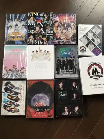 킹프린스 라이브 블루레이 DVD 11장 세트