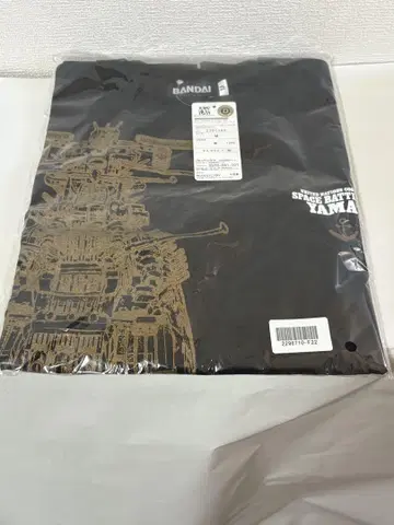 BANDAI 우주전함 야마토 2199 T셔츠 블랙