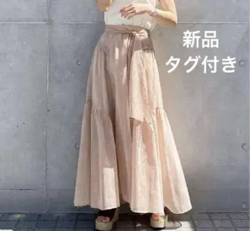 신품 코코딜 라미 라이크 오간자 볼륨 스커트