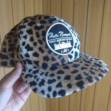 d.i.a. 호피 패턴 스냅백 캡