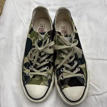 일본제 컨버스 올스타 J 83 카모 OX 24.5cm